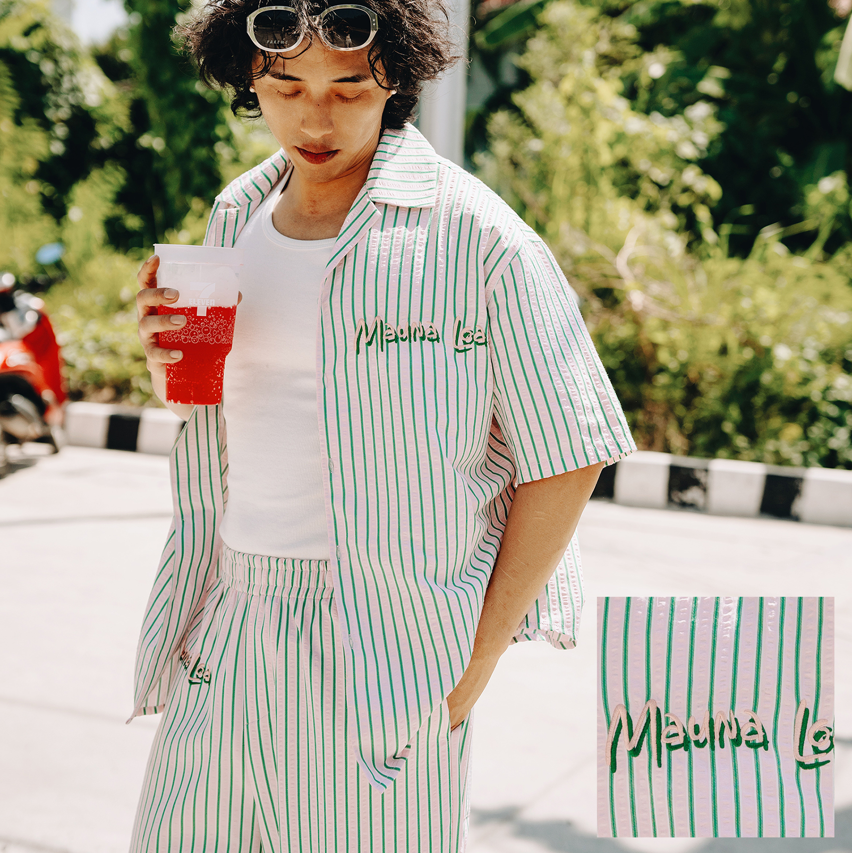 夏季休闲复古刺绣衬衫