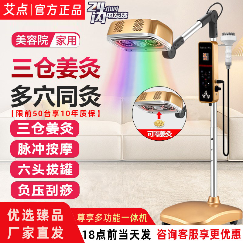 艾灸熏蒸仪艾灸器具灸具艾灸仪家用艾灸仪器一体机无烟美容院专用