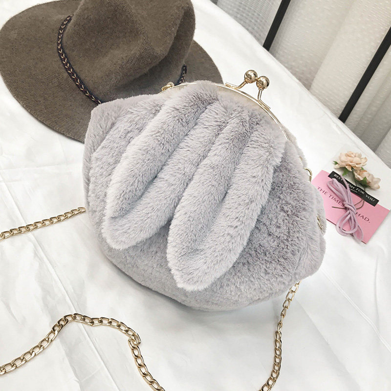 Hearts lovely Messenger Bag winter Bag 2017 new pattern Maomao Soft sister solar system rabbitin the Leather/Lady bags/Men's bag, Ms. bags  category - from Buy2taobao.com to provide professional Taobao agent buy service