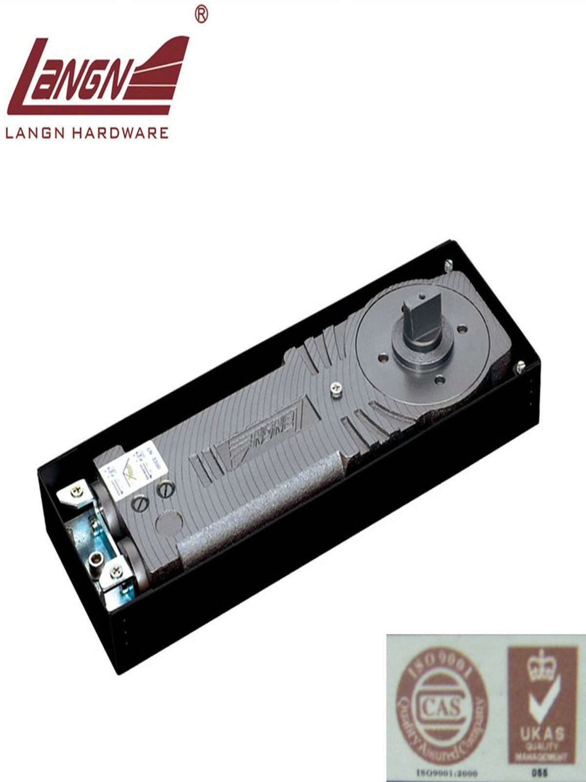 朗尼玻璃门地弹簧LN300B重型无框门有框门地弹簧huisda单向地弹簧