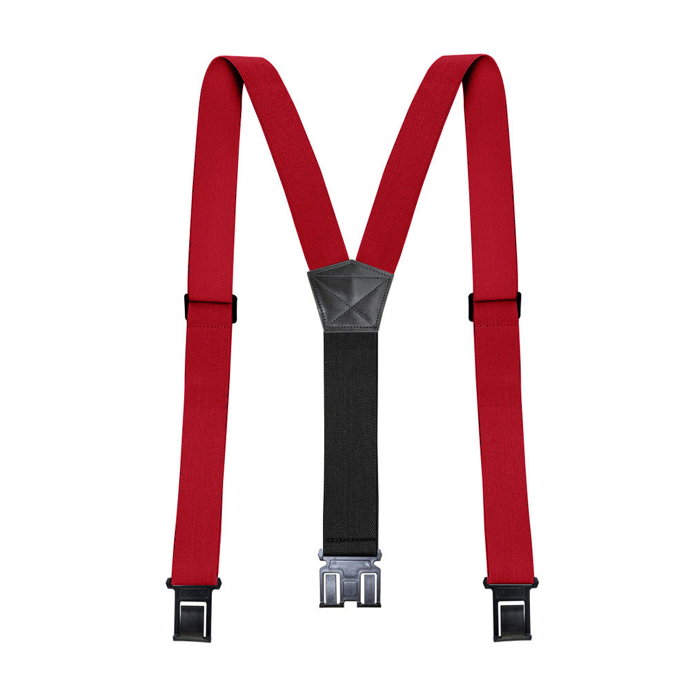 男士工装背带夹Y型松紧休闲背带运动挂钩肩带户外裤子防掉带