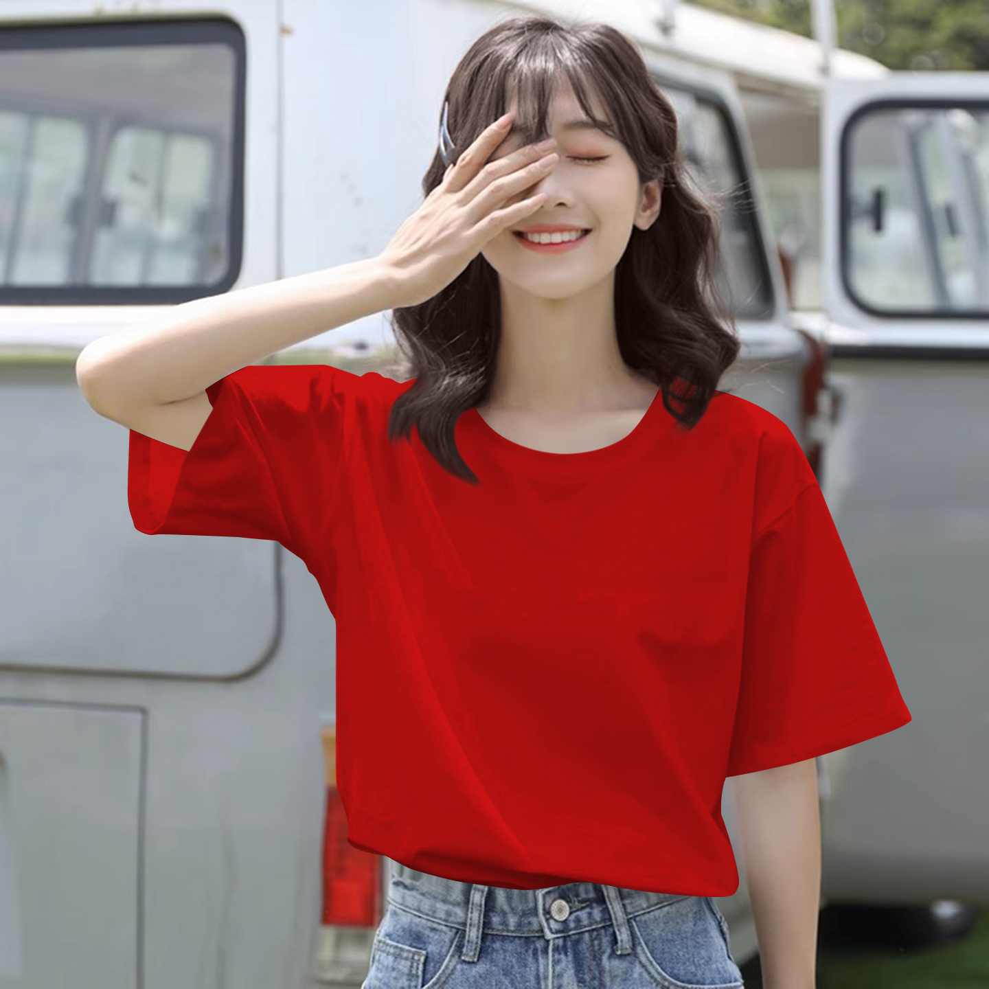 大码t恤女短袖纯棉宽松