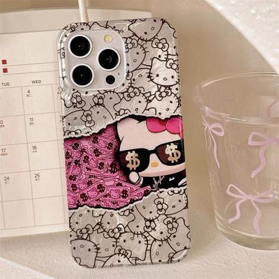 趣味可爱钞票HelloKitty手机壳
