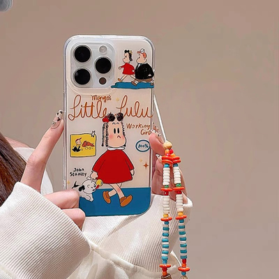 韩风可爱卡通露露小狗手机壳