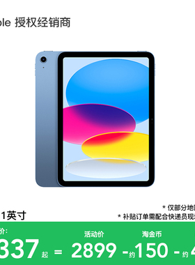 【政府补贴15%】Apple/苹果 iPad 11英寸 平板电脑 2025款 A16芯片 WiFi版 官方正品 国补