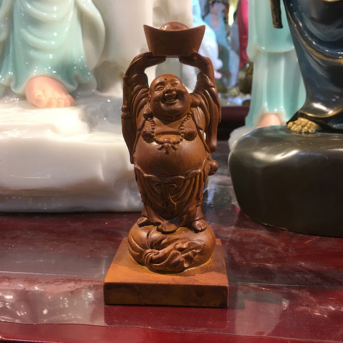 元宝聚财居家风水摆件弥勒佛像