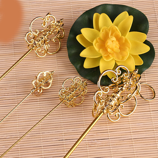 地藏王菩萨法器四面禅杖配件法门寺法器锡杖地藏王手持的法杖法器