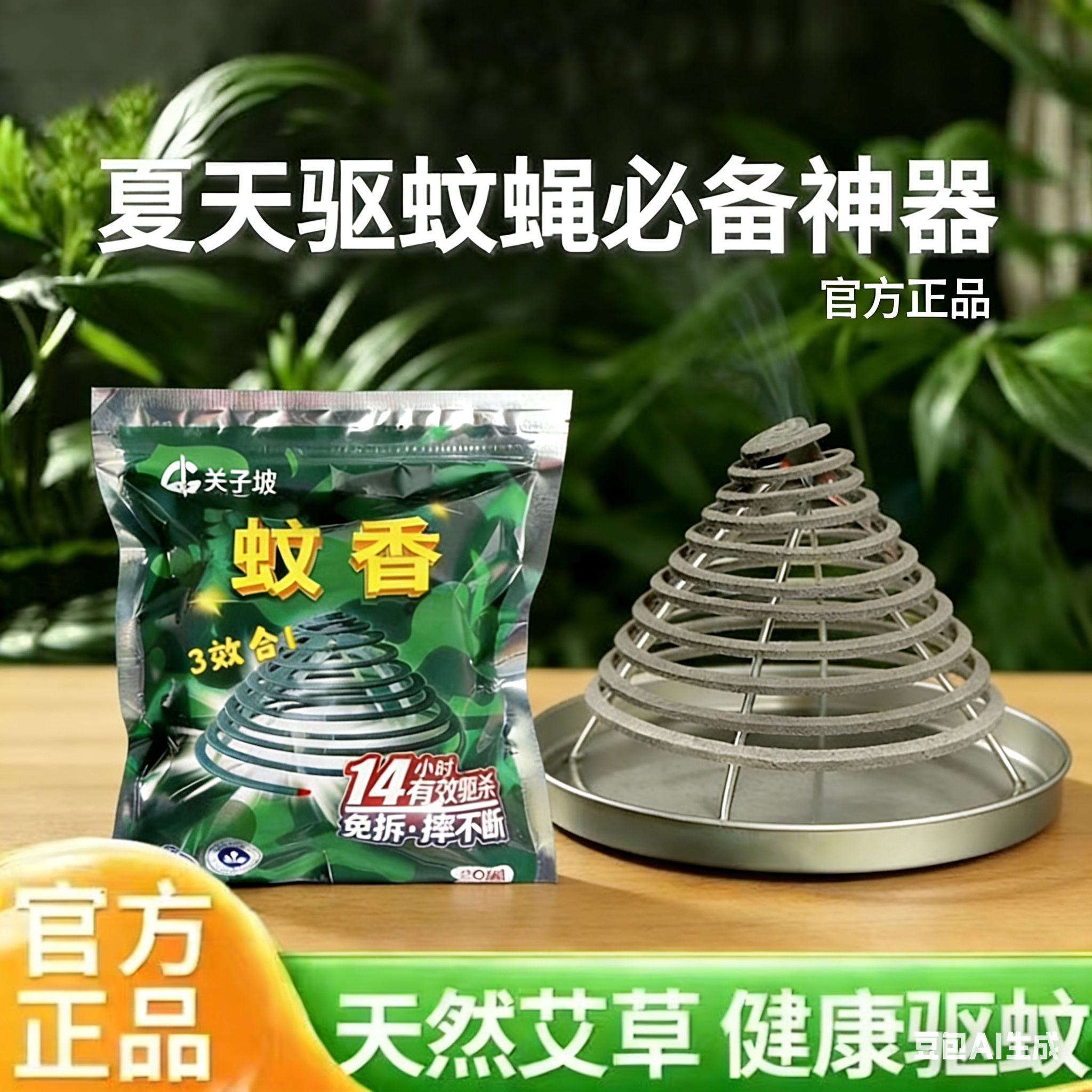 关子坡苍蝇蚊子蛾通杀盘香餐饮市场酒店厨房饭店养殖场室苍蝇盘香