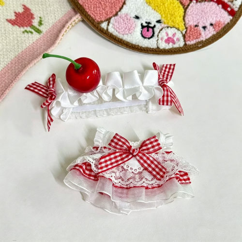 发霉蛋糕娃衣sp三代不眠剧场衣服可爱樱桃10套装搪胶娃娃配饰配件
