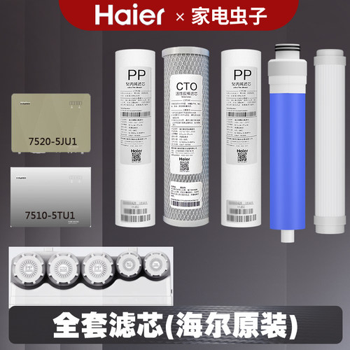 海尔净水器过滤芯HRO7510-5TU1
