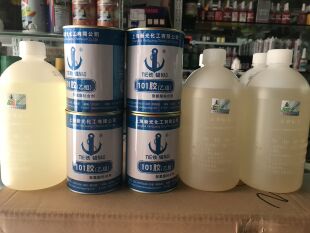 上海新光铁锚101胶水 双组分拼板胶 聚氨酯红木家具粘合剂
