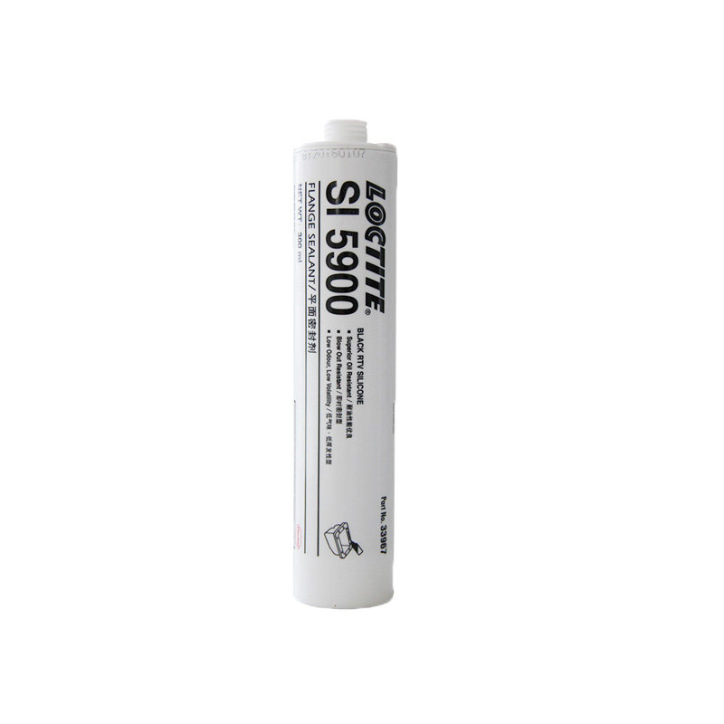 乐泰5900平面密封胶  SI5900硅橡胶 硅硐密封剂 黑色300ml