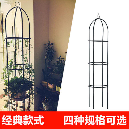 爬藤架铁艺支架月季花架铁线莲架