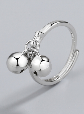日韩风开口纯银设计感小众尾戒