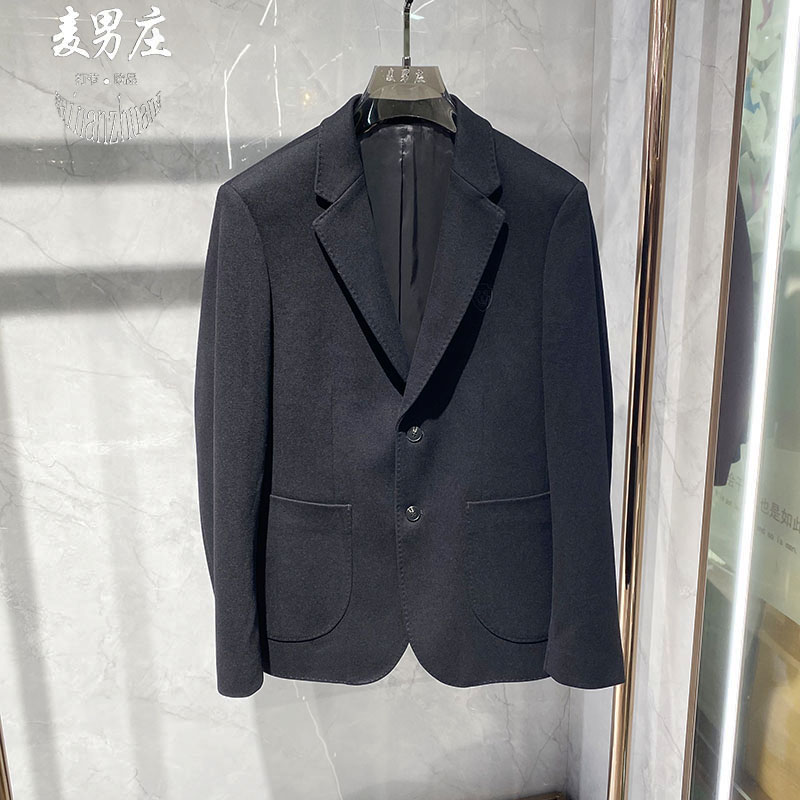 高端欧货男士秋冬两粒扣商务西装