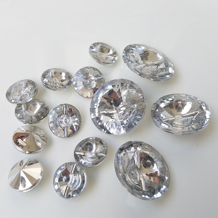 台湾水晶纽扣尖面卫星扣子暗孔手缝扣男女士DIY衣服衬衫扣,居家布艺,纽扣,淘宝优惠券,粉丝福利购,淘宝优惠卷