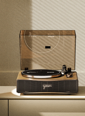 赛塔林paron 二代复古蓝牙音响留声机黑胶机奶油风装饰唱片机送礼