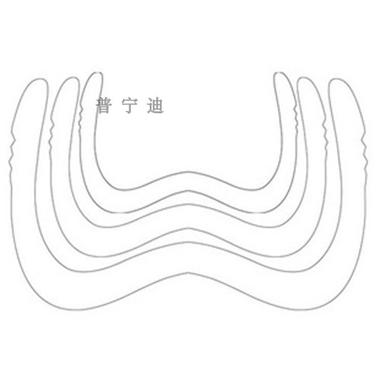 订制 透明裤架小型32CM服装辅助道具类