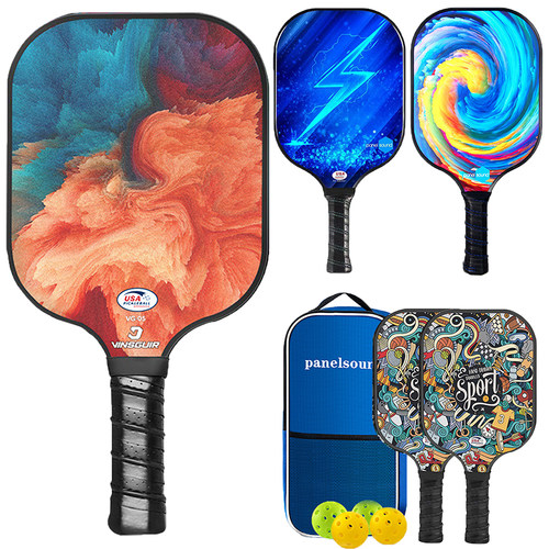 碳纤维匹pi克球玻璃纤维批克球拍