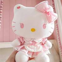 Japanese oversized hellokitty plush toy Lolita Kitty cat doll birthday gift for girls thumbnail 6