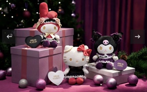 ANNASUI|三丽欧限量版库洛米/凯蒂猫双面绒保暖毛毯