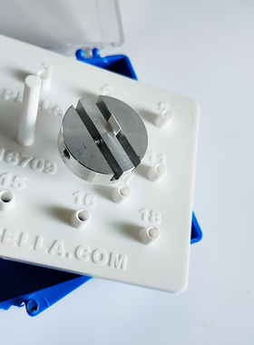 SEM/FEI/蔡司TESCAN扫描电镜双槽圆形夹持台薄片样品钉形样品台