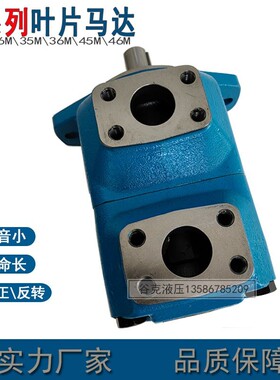 M型叶片马达25M65A-1C20平键花键轴35M80A油马达45M155A液压马达