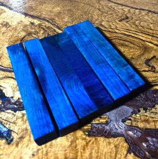 蓝色枫木稳定木13+2+2厘米单个价格特惠