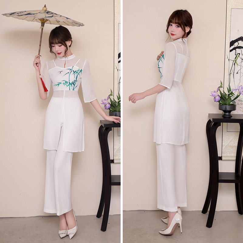 足疗spa技师服女2023气质套装美容工作服高端足道养生馆足浴工衣