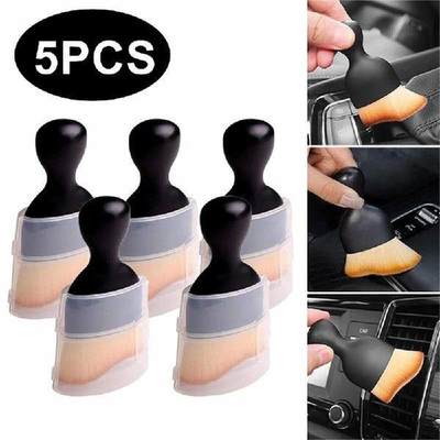 5PCS Car Cleaning Brush Soft Automotive Car Detailing Brush