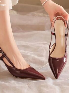 New Brand Plus Size 34-42 Women Heeled Sandals Retro Rome Hi