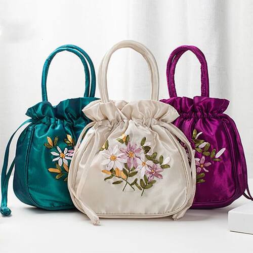Fashion Women Bucket Bag Summer Purse Top Handle Ladies Hand