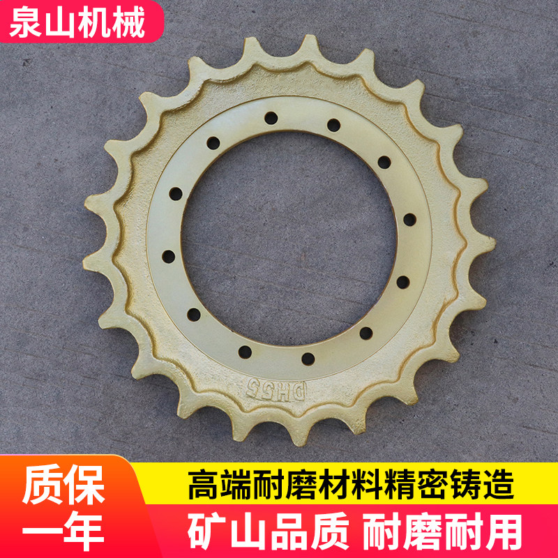 沃尔沃ec55b挖机驱动齿轮ec60钩机齿圈ec55d驱动轮太阳齿齿轮配件