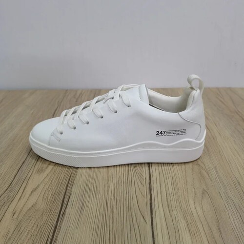 D427 anothersole女款真皮休闲板鞋小白鞋37码一双 尺码偏大