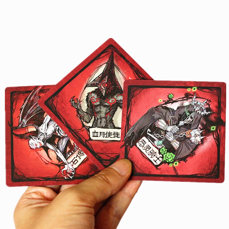 狼人杀方盒版便携桌游卡牌多人对战桌面游戏杀人游戏学生聚会纸牌