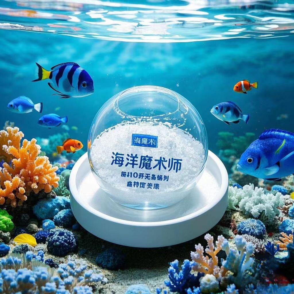 海洋魔术师人工海水盐高钙SPS硬骨珊瑚盐海缸用盐高品质专业级