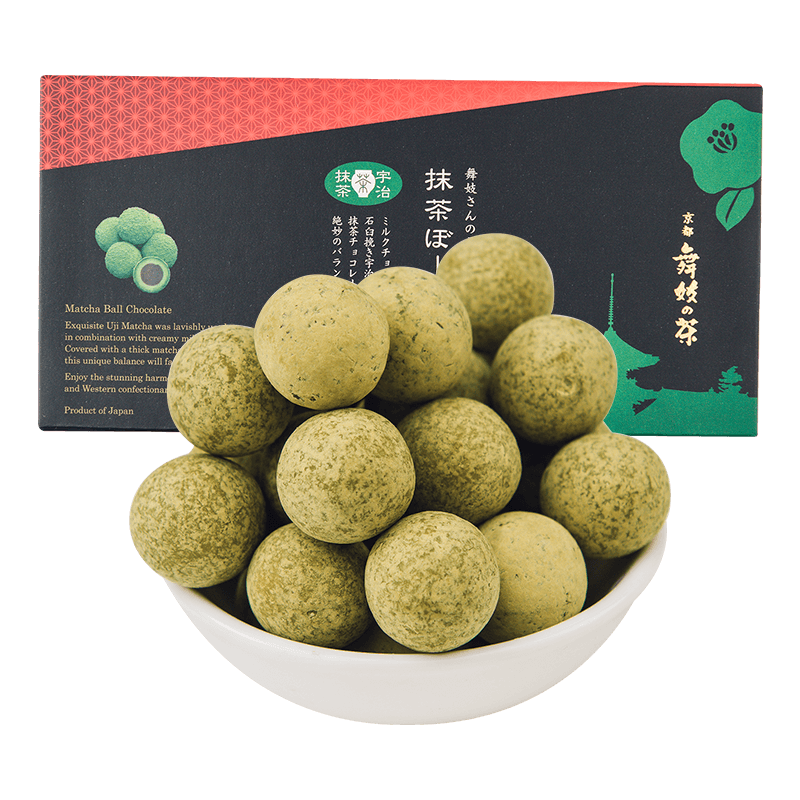 日本进口舞姬的茶抹茶味巧克力