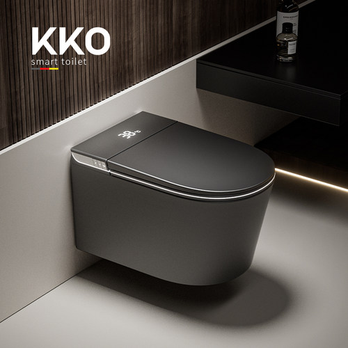 KKO壁挂马桶K28家用坐便器自动感应无水压限制泡沫盾