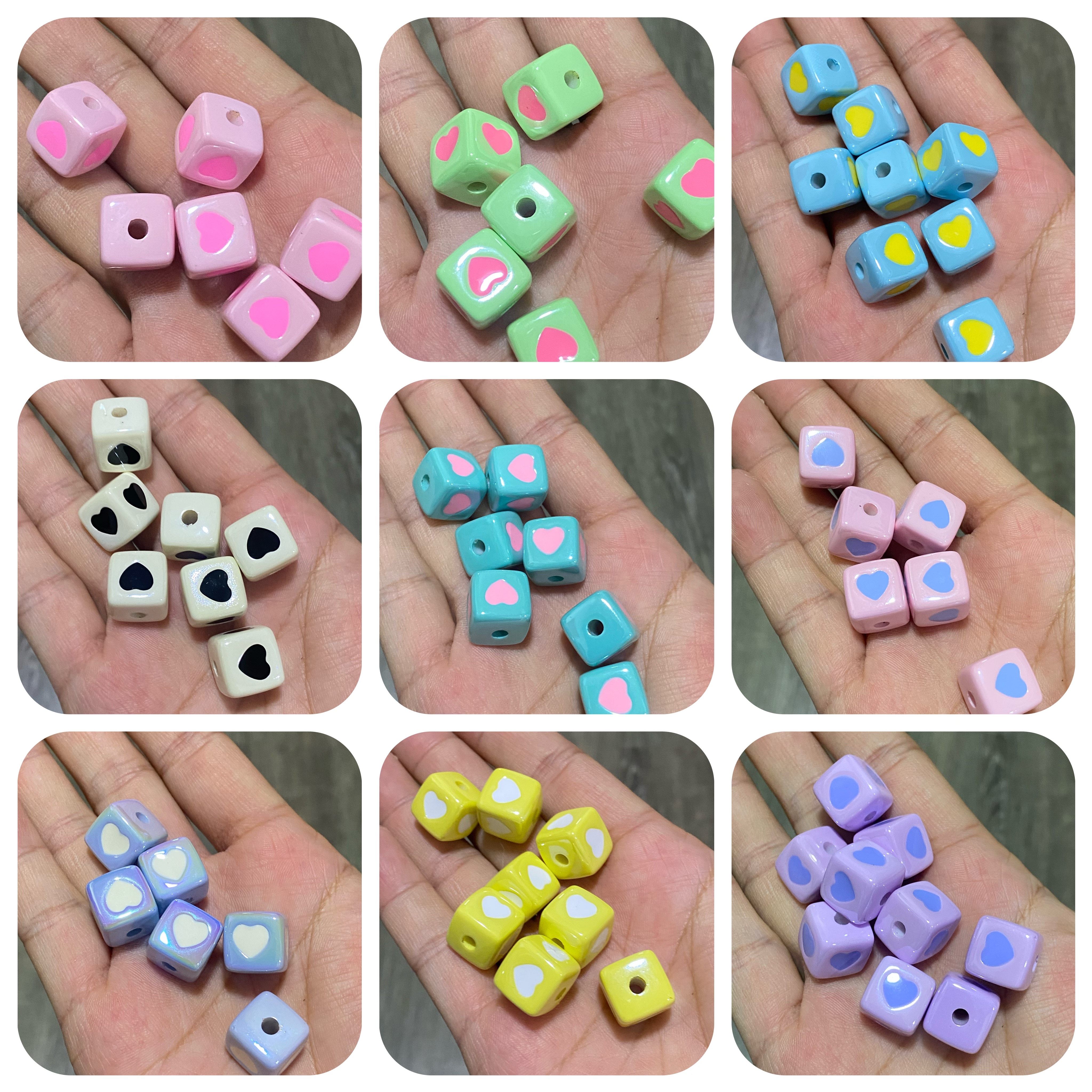 陈明奶油爱心方块糖果撞色百搭甜美通孔珠DIY手机包链钥匙扣配饰,饰品/流行首饰/时尚饰品新,其他DIY饰品配件,淘宝优惠券,粉丝福利购,淘宝优惠卷