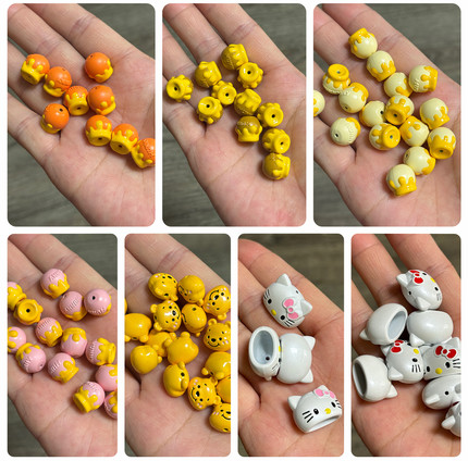 【合金】游戏机蜂蜜罐维尼kitty马里奥仙女魔法棒天使翅膀DIY配饰