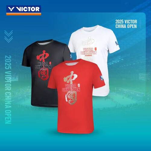 VICTOR短袖威克多2025羽毛球服
