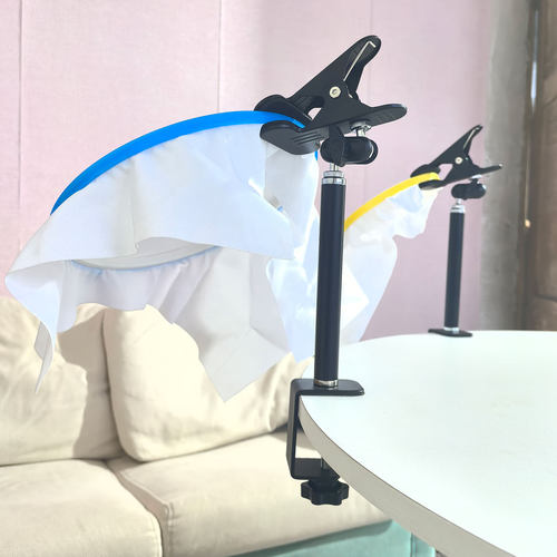 绣绷支架法式圆形绣架桌面固定夹十字刺绣创作教学工具绣圈绣花架