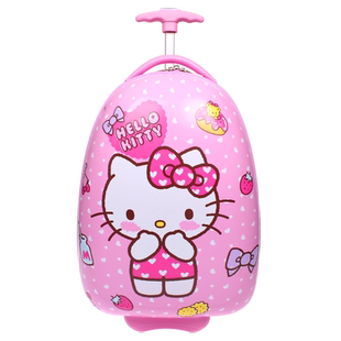 hellokitty儿童拉杆箱小孩女童行李箱旅游可坐可爱宝宝旅行箱16寸