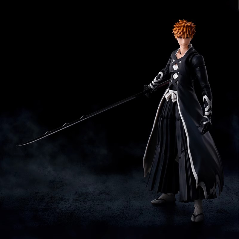 万代 SHF 死神 BLEACH 千年血战篇 黑崎一护 卍解 天锁斩月 现货 模玩/动漫/周边/娃圈三坑/桌游 潮玩盲盒 原图主图