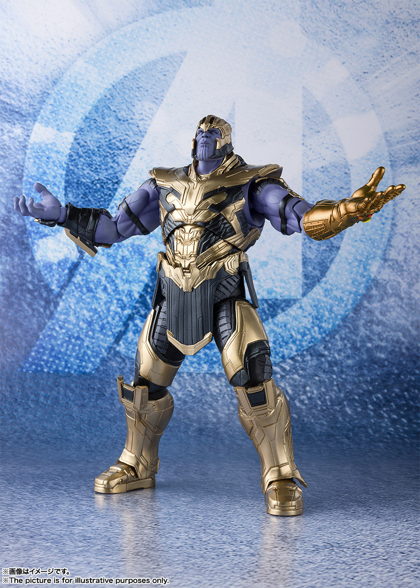 万代 SHF 漫威 复联 复仇者联盟 4 终局之战 灭霸 Thanos a
