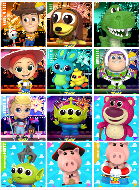 HotToys 玩具总动员4  COSBABY 珍藏人偶公仔 现货