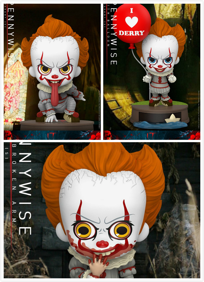 hottoys cosbaby cosb684-cosb686小丑回魂2 小丑佩尼怀斯 现货