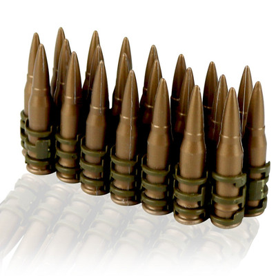 仿真机关枪子弹链海盗道具模型