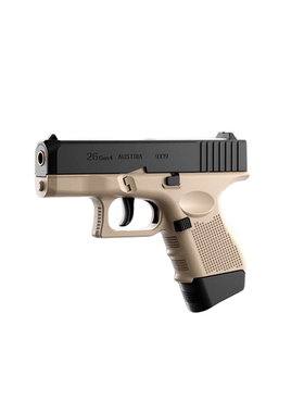 G26连发抛壳玩具枪迷你TTI款g26手枪软弹枪儿童玩具可抛壳发射