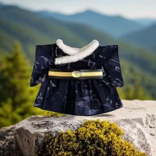 棉花娃娃衣服古风娃衣原创设计可爱蓝色20cm国风正版汉服毛绒q版